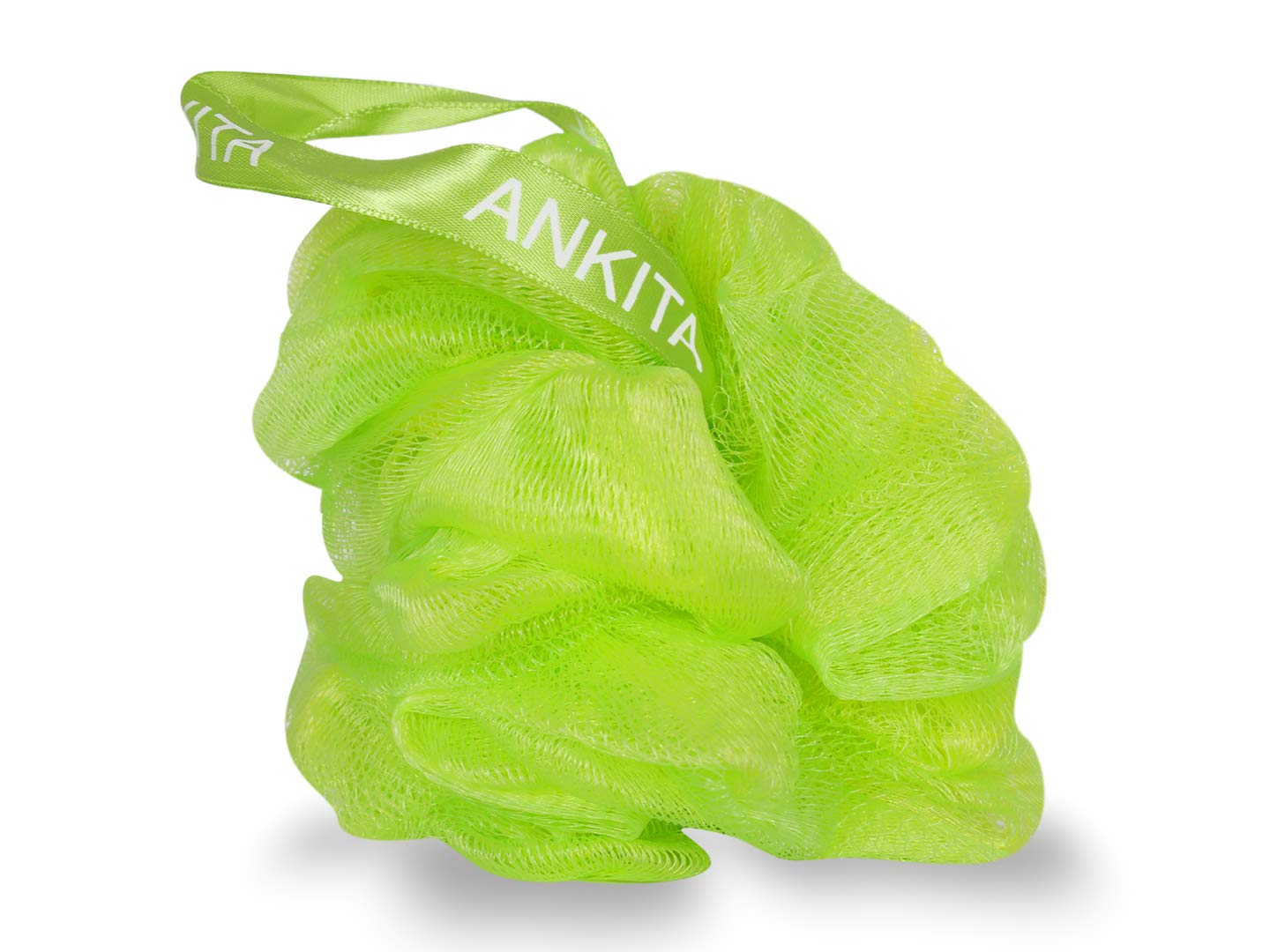 Ankita Bath Shower Sponge Loofah, Mesh Pouf Shower Ball, Mesh Bath and Shower Sponge(Color may Vary) by Chhavi creation