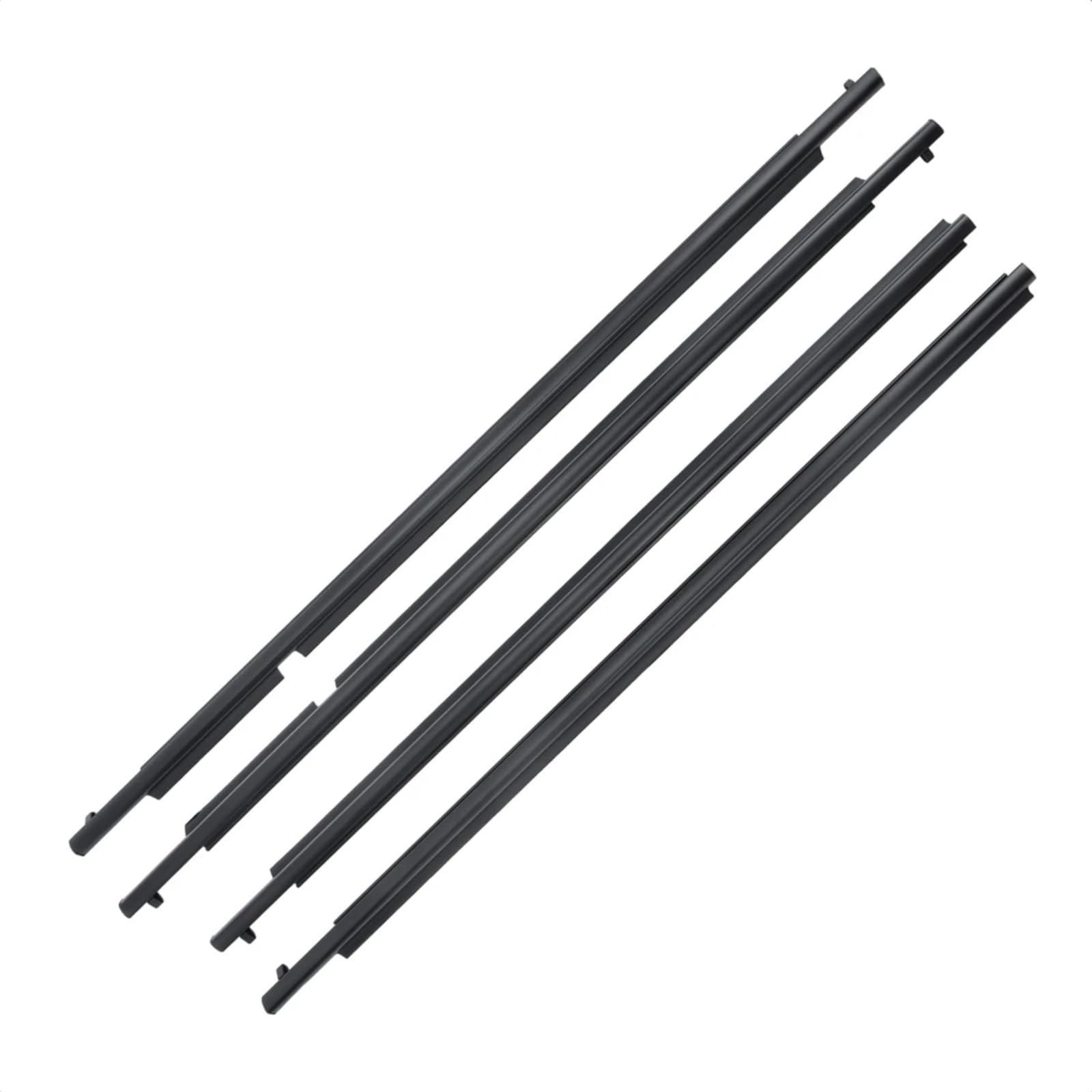 Automotive Window Seals Compatible with Toyota for Scion XB 2.4L 2008-2015 Front Rear Set Belt Molding Weatherstrips Window Sealing Strip