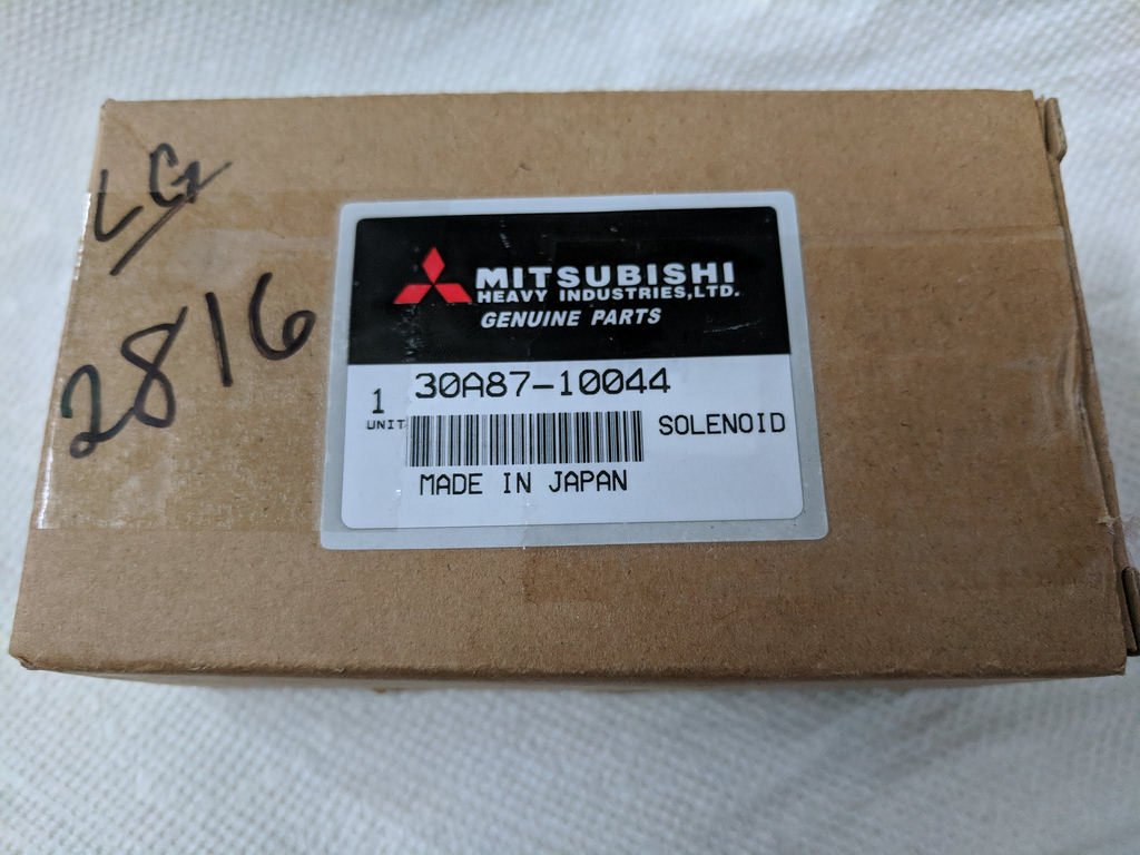 Mitsubishi Replacement Solenoid and Nut set/30A87-10044/30A87-10042/30A87-10040