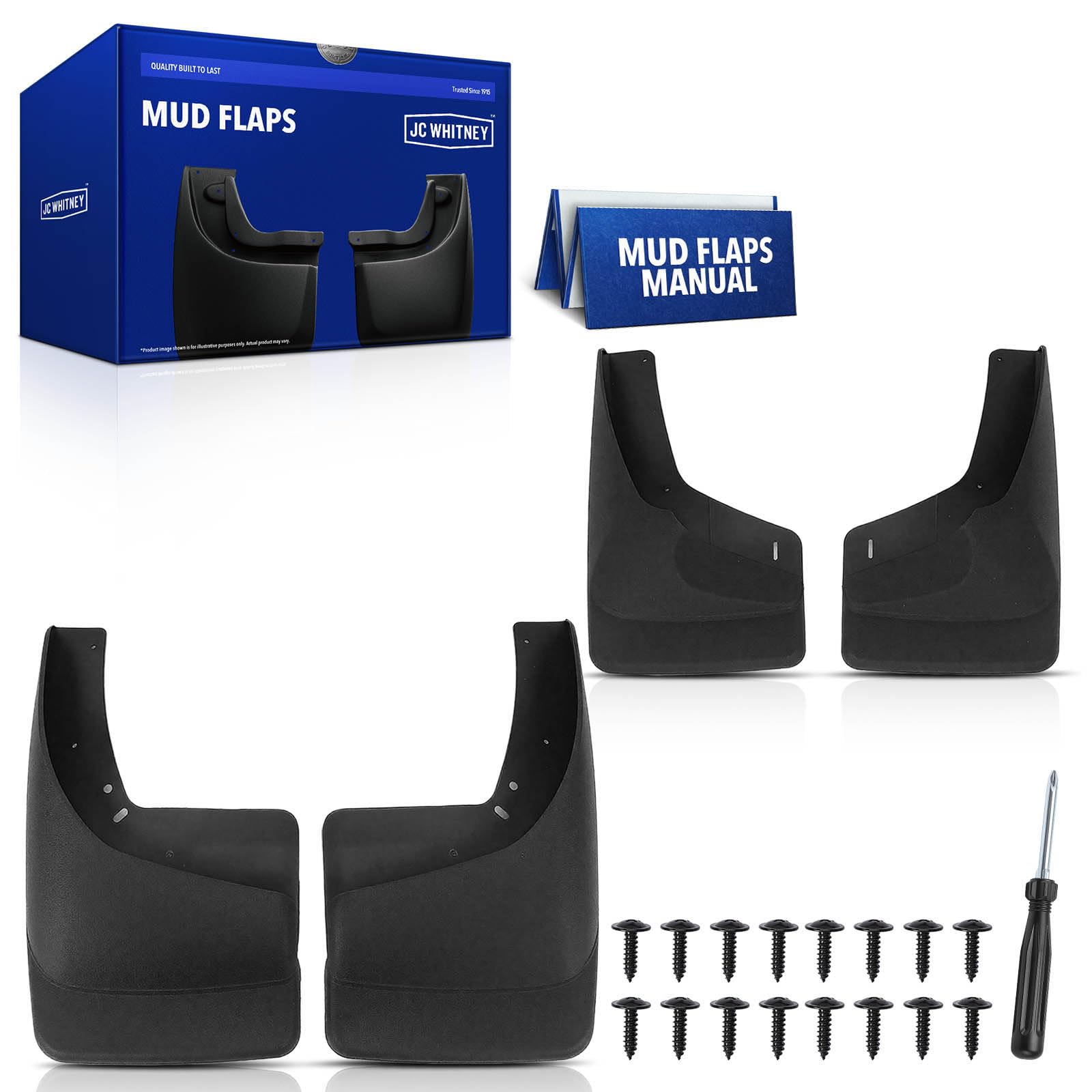 Photo 1 of JC Whitney Mud Flaps Splash Guards Set of 4