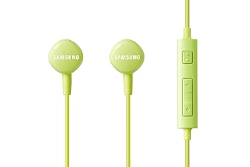 Samsung EO-HS130DGEGIN HS-1303 Wired in Ear Volume Control Handsfree with Mic (Green)