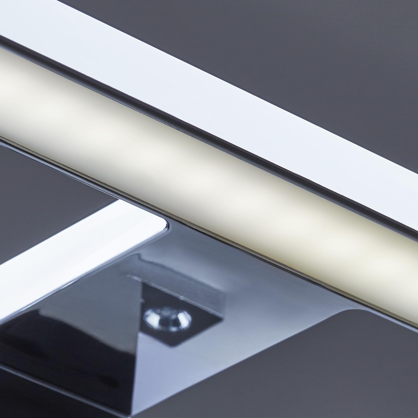 SOTECH LED Aufbauleuchte SKY 600 mm neutralweiß (4000K) 230V / 8W chrom poliert Spiegelleuchte Schrankleuchte Badleuchte