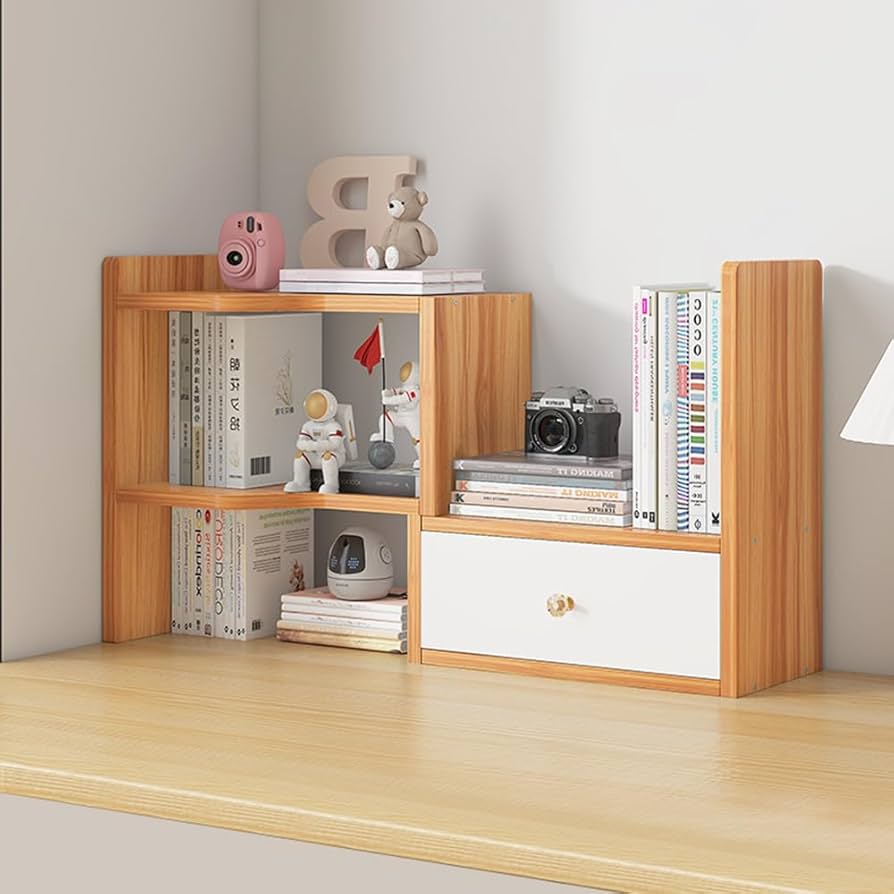 Organizador De Almacenamiento De Escritorio Expandible: Estantería De Escritorio, Organizador De Estantería De Escritorio, Estantería De Encimera, Estante De Almacenamiento De Escritorio De Oficina