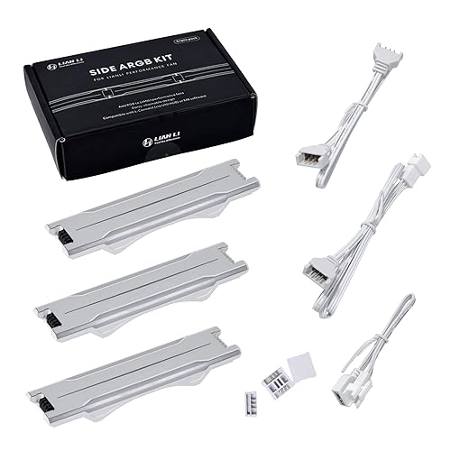 Miniatura 8 de LIAN LI UNI P28120-3W - Ventilador P28 120, paquete triple blanco con controlador de velocidad de ventilador