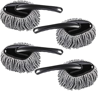 ERINGOGO 4 Peças Esfregão De Limpeza De Carro Espanador Automático Escova De Lavagem Automática Escova De Pó De Carro Escova De Limpeza De Veículos Escova De Limpeza Automática Espanador