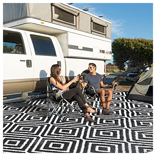 Plastic Straw Rug,Patio Rug Outdoor,RV Rug9x12,Reversible mats,Large Floor Mat and Rug for Outdoors,RV,Patio,Backyard,Deck,Picnic,Beach,Camping