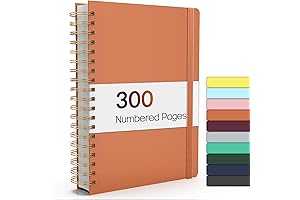 Forvencer B5 Spiral Notebook| 300-Page Journal for Enhanced Note-Taking