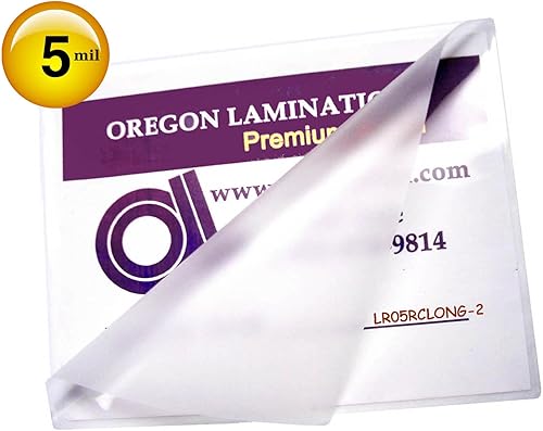 Miniatura 2 de Cantidad 200 Carta Laminación Bolsas Selladas Borde Largo 5 Mil 9 X 11-12