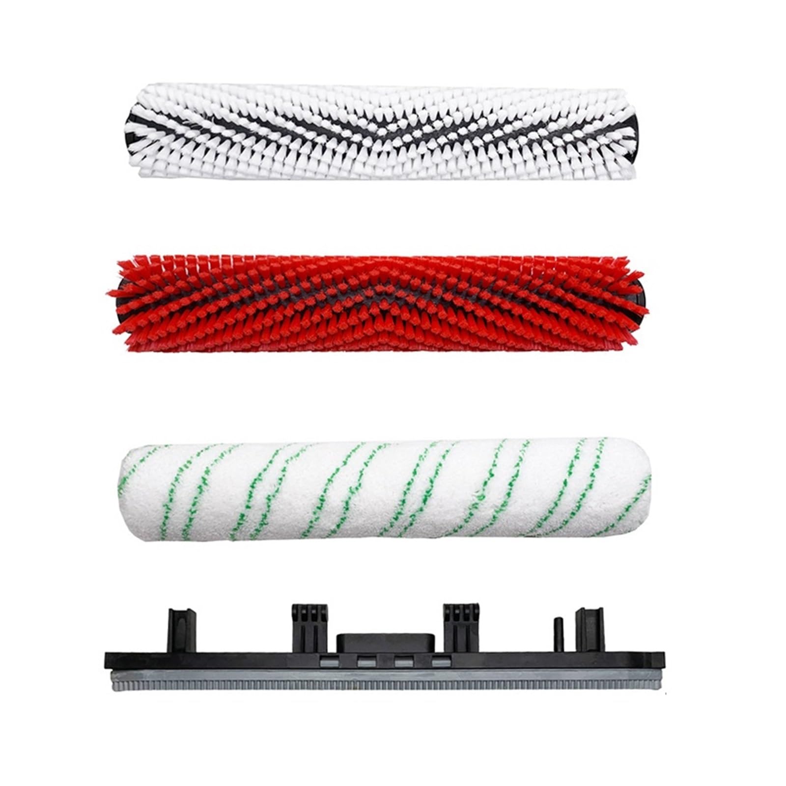 Cepillo De Rodillo Limpiador, Tira Raspadora Principal Brus, Compatible Con Karcher | Accesorios for electrodomésticos for aspiradoras BR30/4C(Light green)