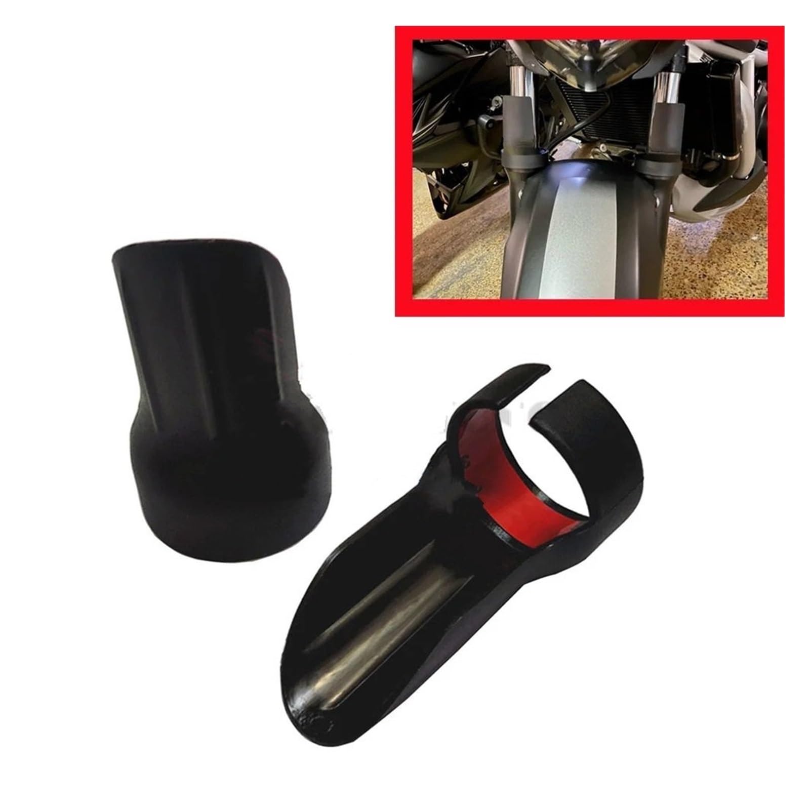 Protection De Fourche Avant Convient pour Moto CB 500X 400X, Coque Antichoc pour Honda CB500X CB400X CB300 CB400 CB350 Caches de Fourche Moto Joint SPI de Fourche