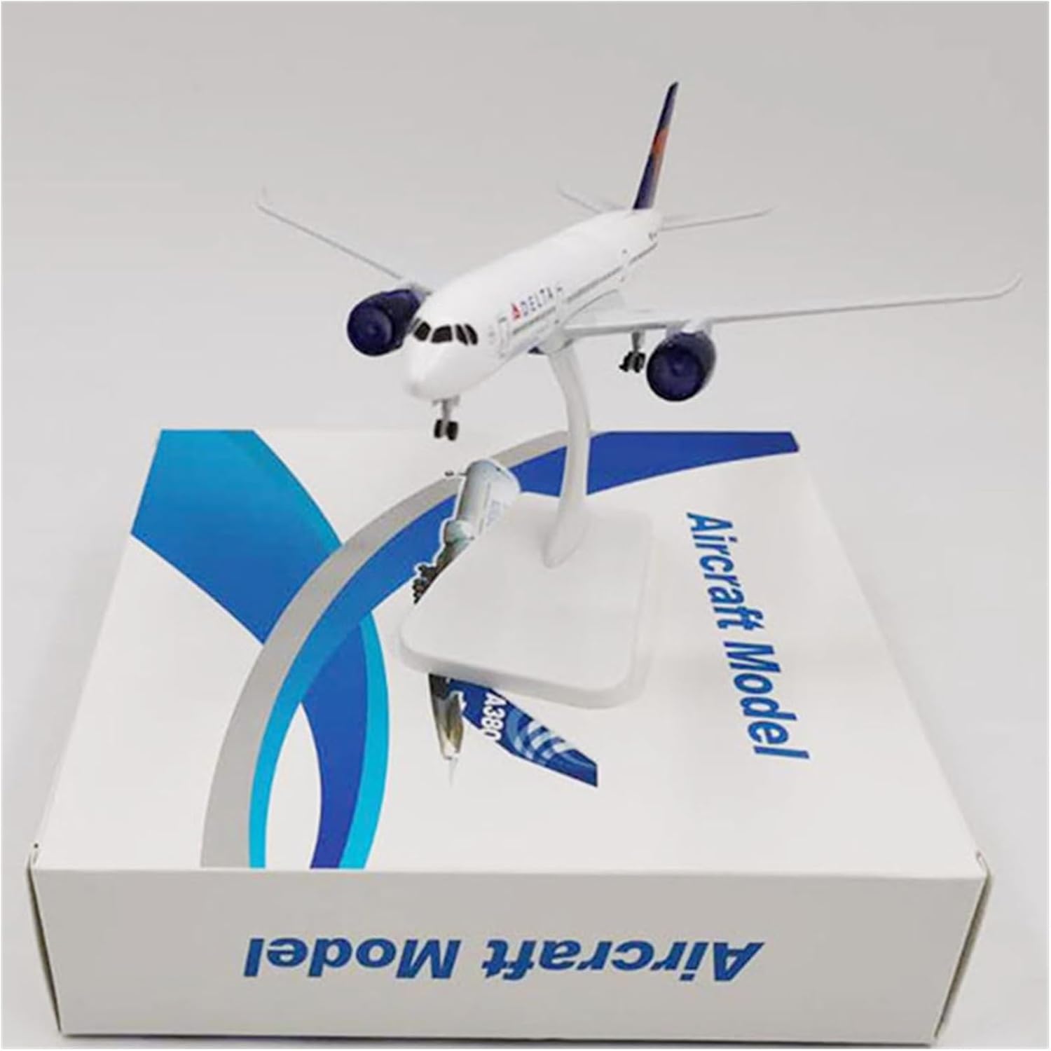 20cm 1 400 Scale for Airbus A350 Delta Air Lines Die Cast Alloy Aircraft Model Toy Toys Collectible Crafts Hobby Playgame Kit