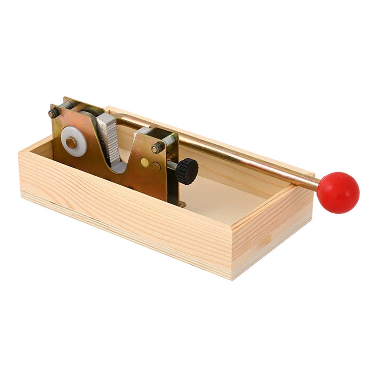 Xjdzineq Multifunctional Nut Sheller Tool for Almonds Hazelnuts Pistachios Nonslip Grips Kitchen Gadget with Wood Metal Construction Wooden Metal Nut Crackers Opener Tool