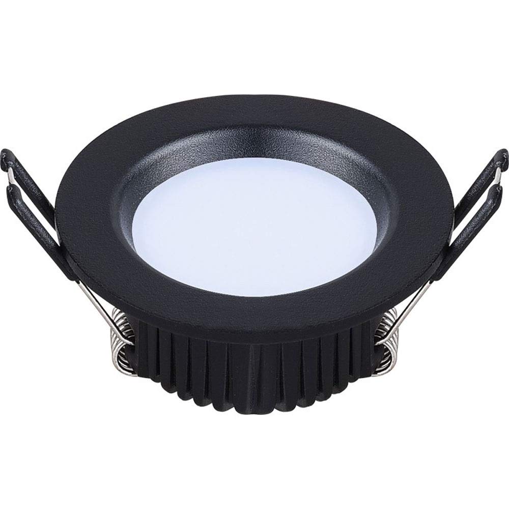 Focos redondos planos LED empotrables mini downlight ultra delgado blanco neutro 4000K 7