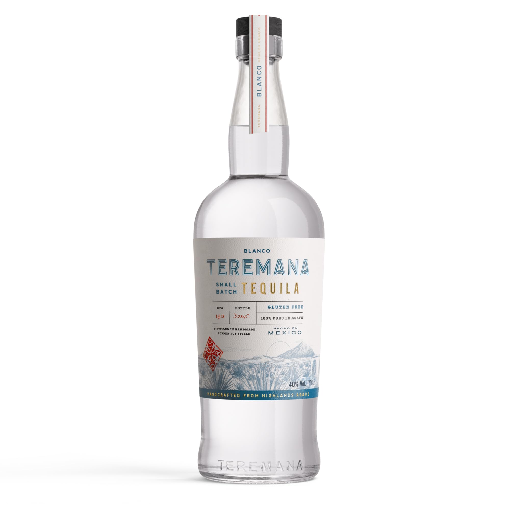 Teremana Blanco Tequila 0,7l 40% Vol. Small Batch Blaue Weber Agave