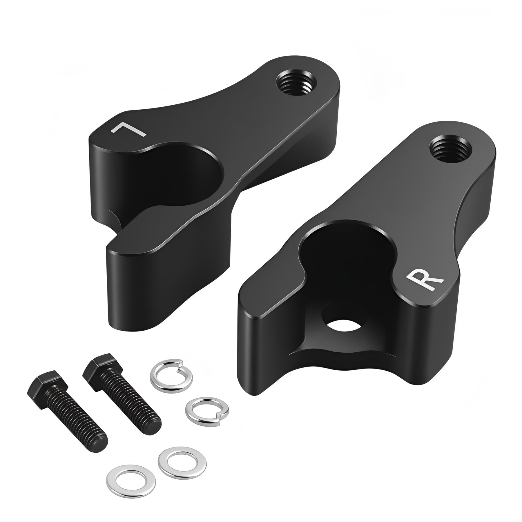 Kit di blocchi di abbassamento neri di alta qualità da 5,1 cm per Harley Touring Street Glide, Road King, Electra Glide, Road Glide, Ultra Limited, Special, CVO