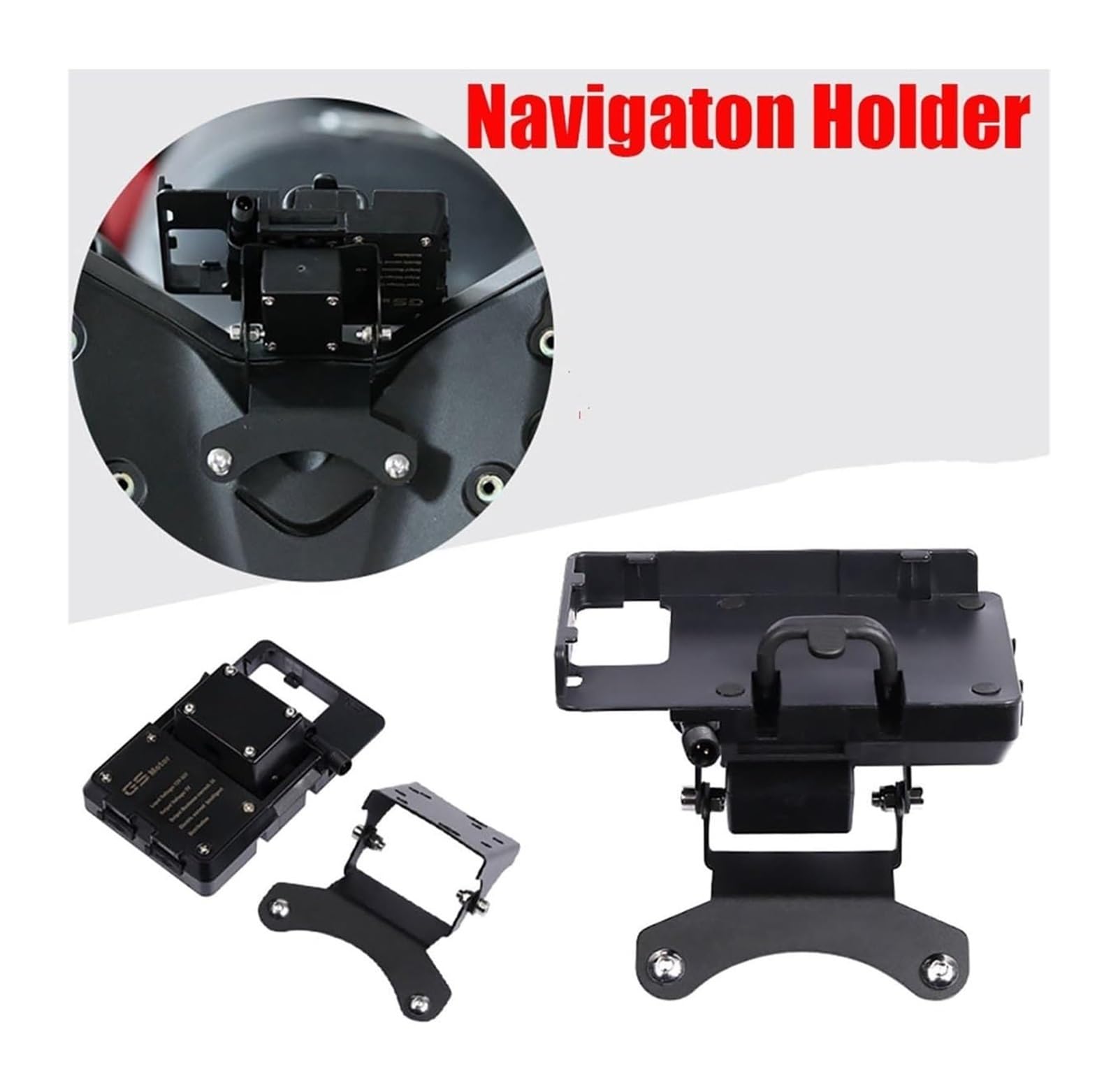 Supporto Per Smartphone Moto TMAX 530 2012-2019, Staffa In Lega Alluminio Per GPS E Navigazione