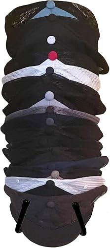 Pmsanzay Percha organizadora de gorras, soporte para sombreros, estante para sombreros, organizador de sombreros para instalación en la pared, gran