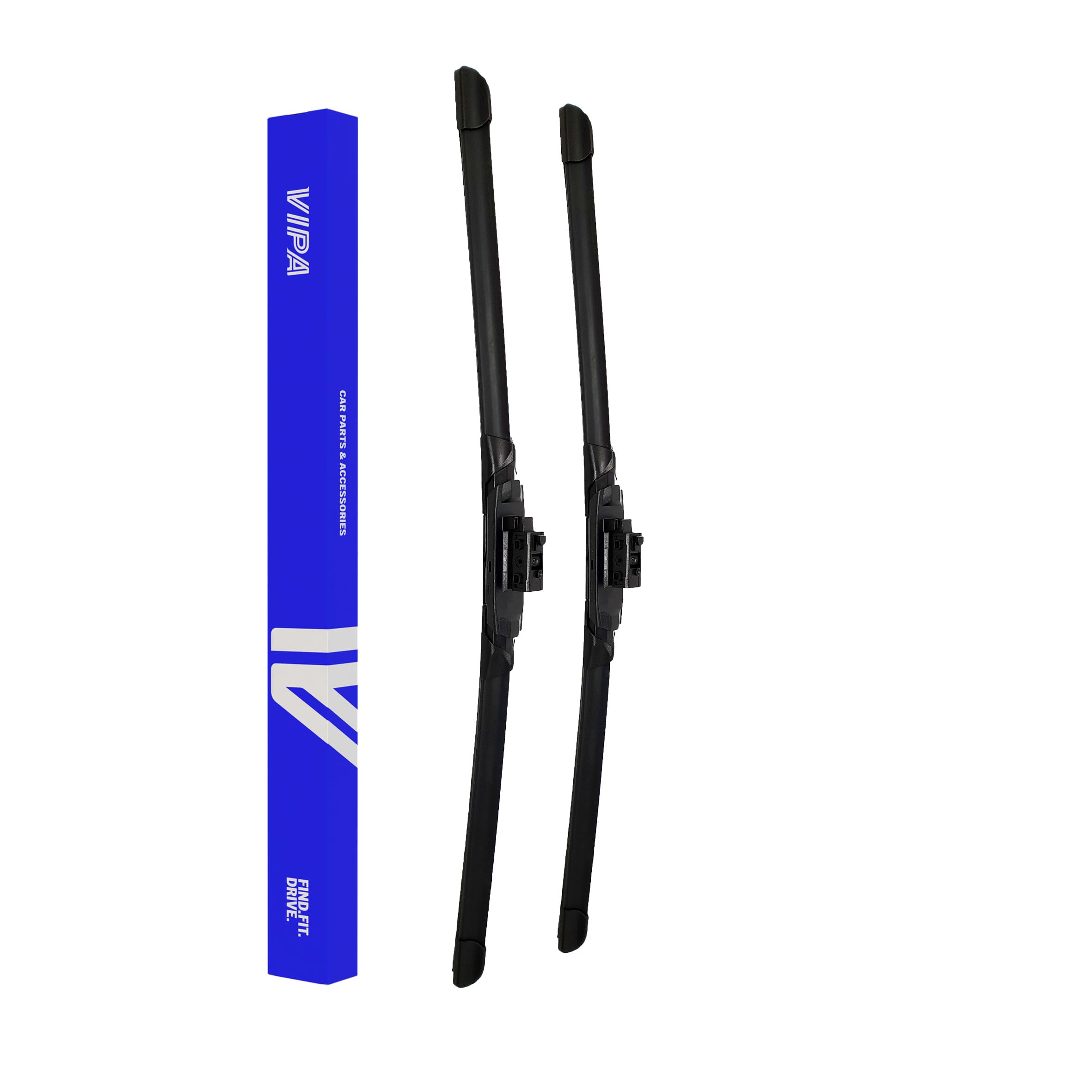 Vipa Car Parts Premium Wiper Blade Kit | Fits: MERCEDES-BENZ E-CLASS Saloon (Jan 2016 Onwards) | All-Weather Performance | Durable, Streak-Free Windshield Wipers | Easy Installation