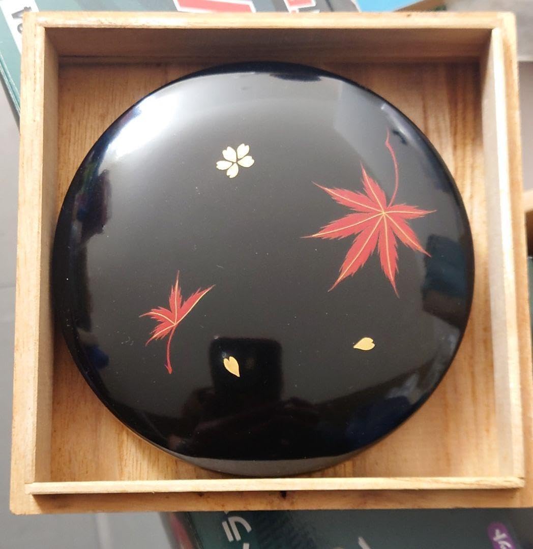 中国・高級「端硯 」丸型・龍曇彫刻・ ケース付き 書道用具