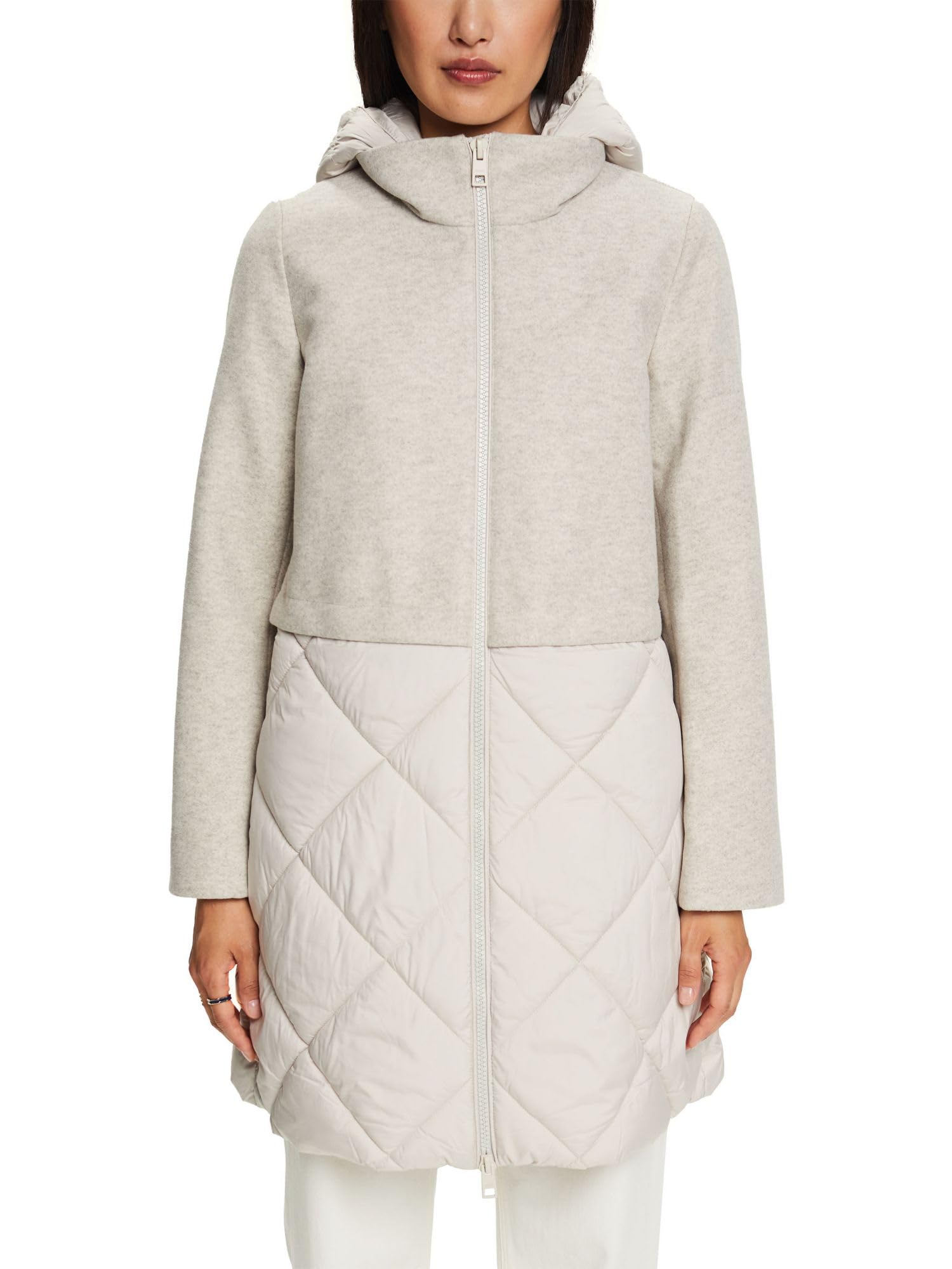 ESPRIT Women's jacket, 290/Light Beige, M
