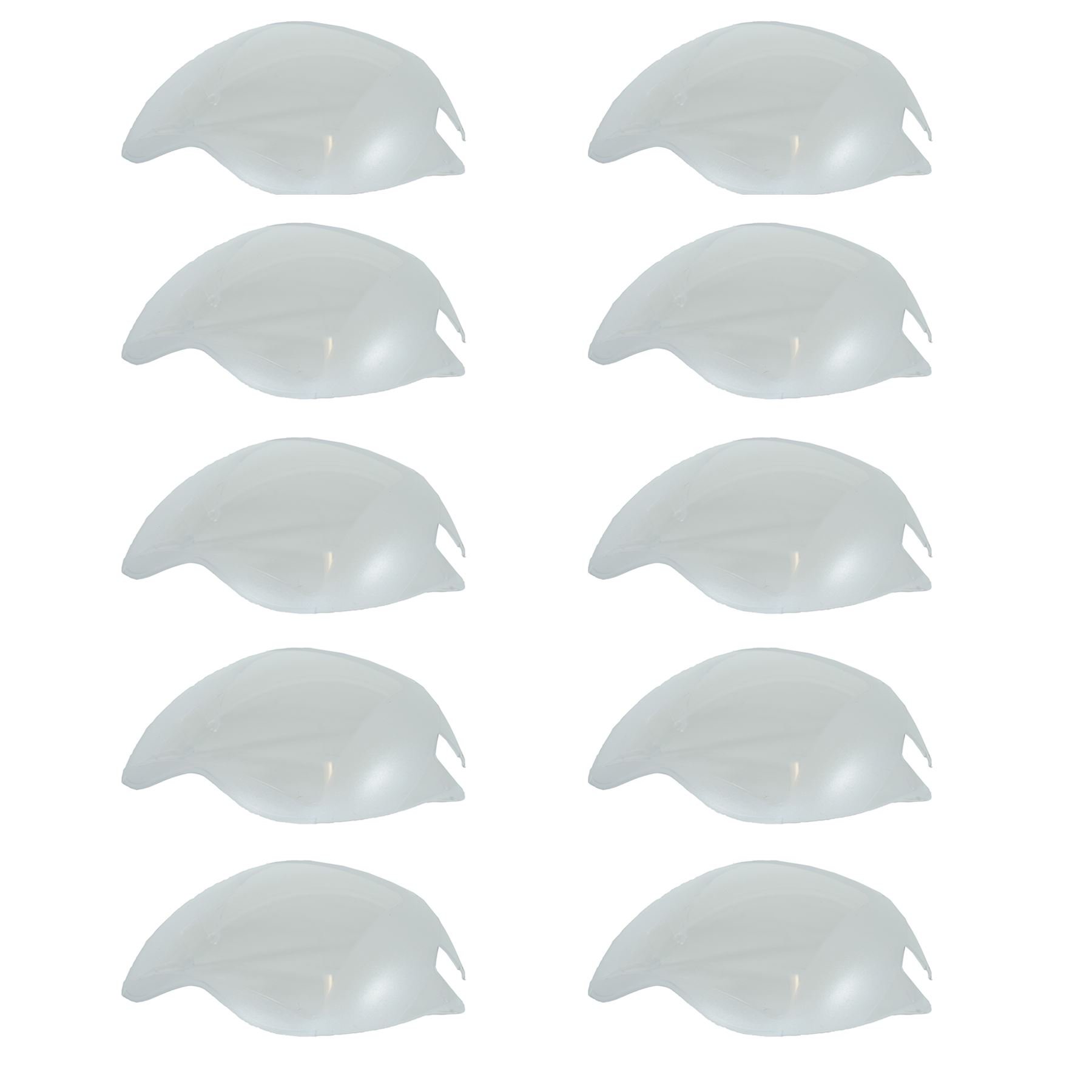 AB Tools Spare Welding Lenses Protective Outer Lens Welding Helmet Mask Cover Filter x 10