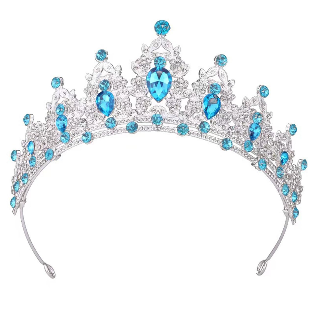 New women crown tiara Bridal Bridesmaid crystal headpiece birthday