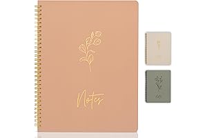 Aesthetic Spiral Notebook Journal Perfect for Women