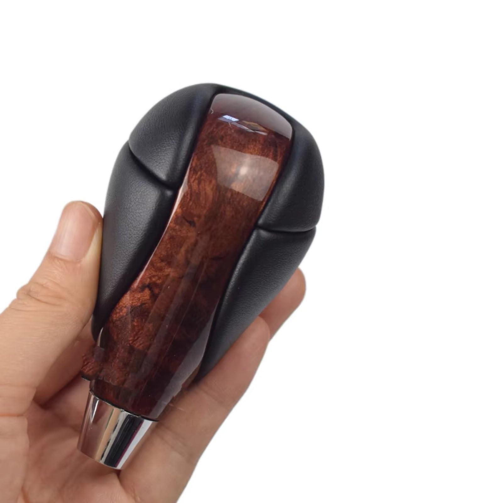 HILLAR Car Gear Stick Knob for Lexus ES300 GS300 IS250 LS400 Car Carbon Fiber Gear Shift Knob Genuine Leather Shifter Head(Options 2)