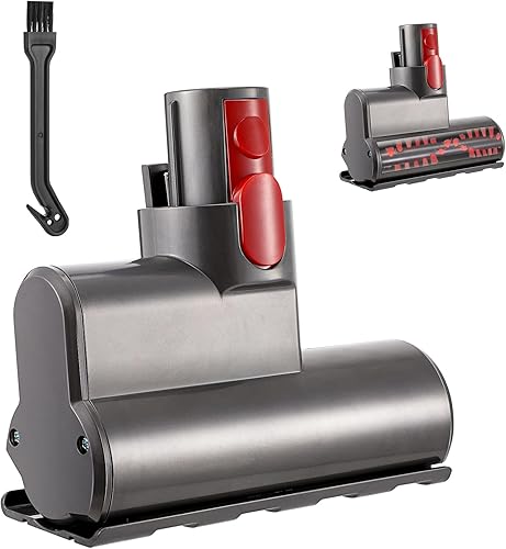 Miniatura 9 de WIOR Accesorios de vacío Motorhead para Dyson V7 V8 V10 V11 V15 Aspiradoras de liberación rápida, mini cabezal de succión de cepillo eléctrico con