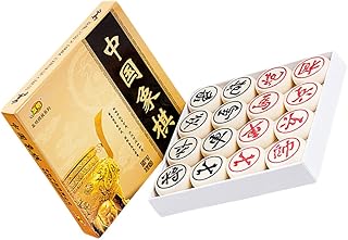 Toyvian Xiangqi Xadrez Chinês Tabuleiro De Xadrez 3D Brinquedos Educativos Aprendizagem Jogo De Xadrez Brinquedos De Quebra-Cabeça De Madeira Tabuleiro De Xadrez Portátil Brinquedos De