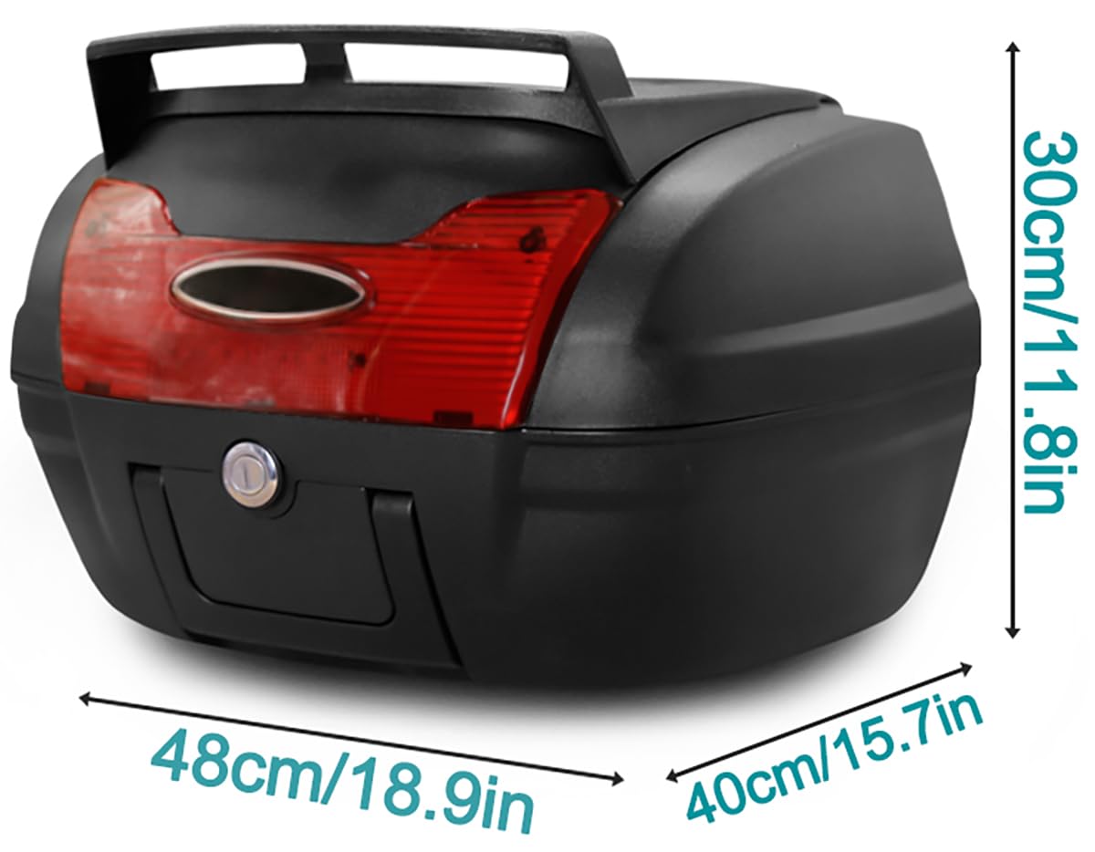 Amazon.com: CORGLI 40L Large Capacity Universal Motorcycle Top