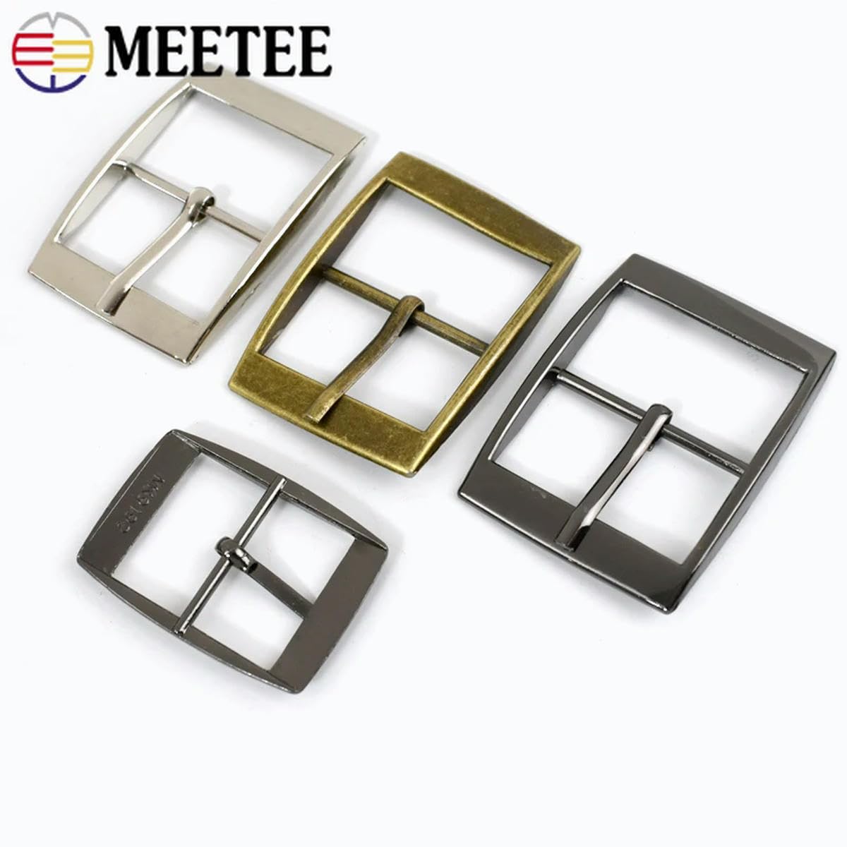 10/20/30 pezzi 15-30 mm fibbie per perni in metallo cintura fibbia regolabile fibbia borsa cinghia fettuccia collare cane gancio fai da te accessori hardware-30 mm-20 pezzi-GunBlack