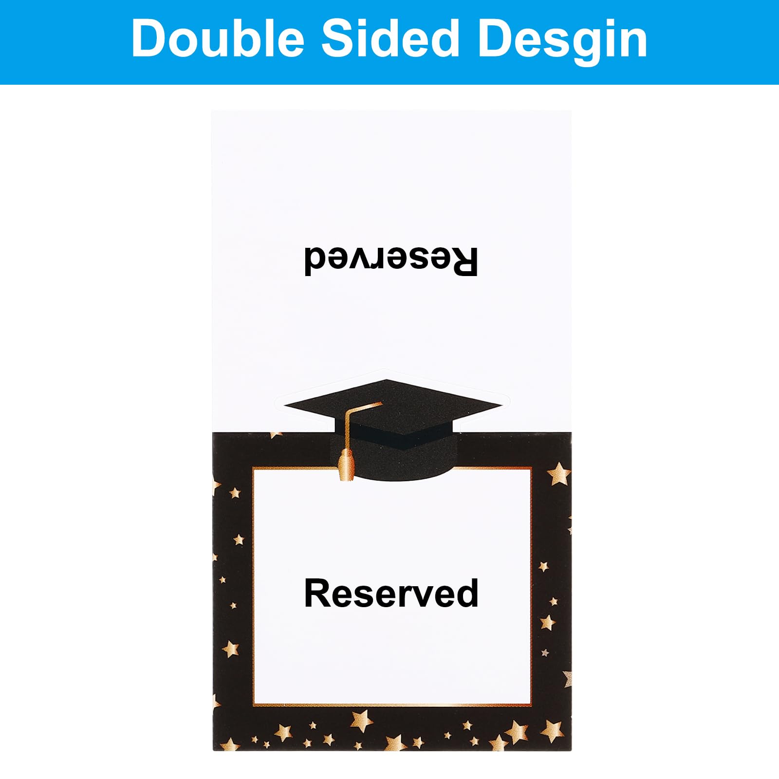 PATIKIL 96 Pack Reserved Table Signs - Image 4