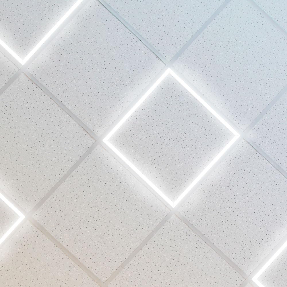 Panel LED 40W 4000Lm 6000ºK 60X60Cm Marco Luminoso 40.000H [HO-LPF-6060-40W-CW] | Greenice