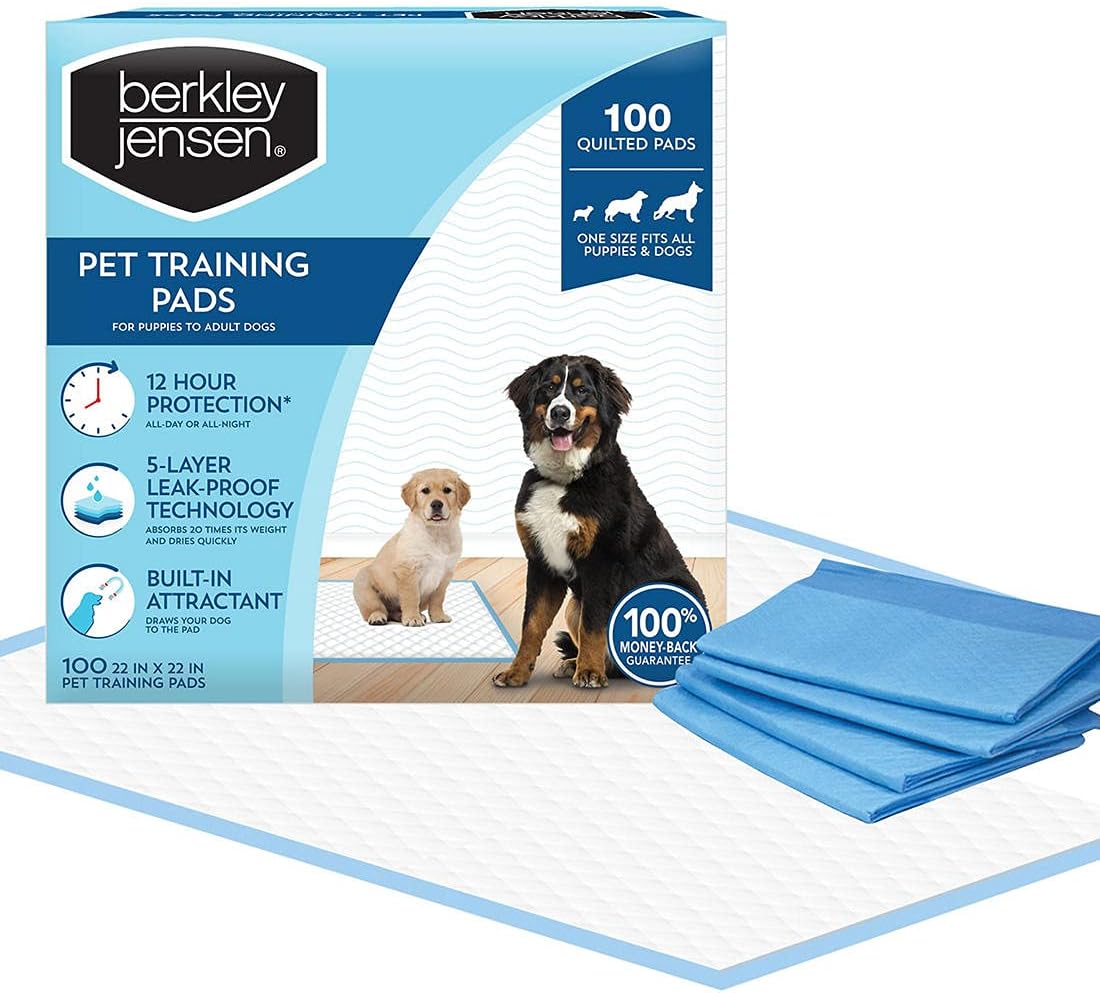 Buy Berkley Jensen Pet Training Pads, 100 ct at Ubuy Egypt