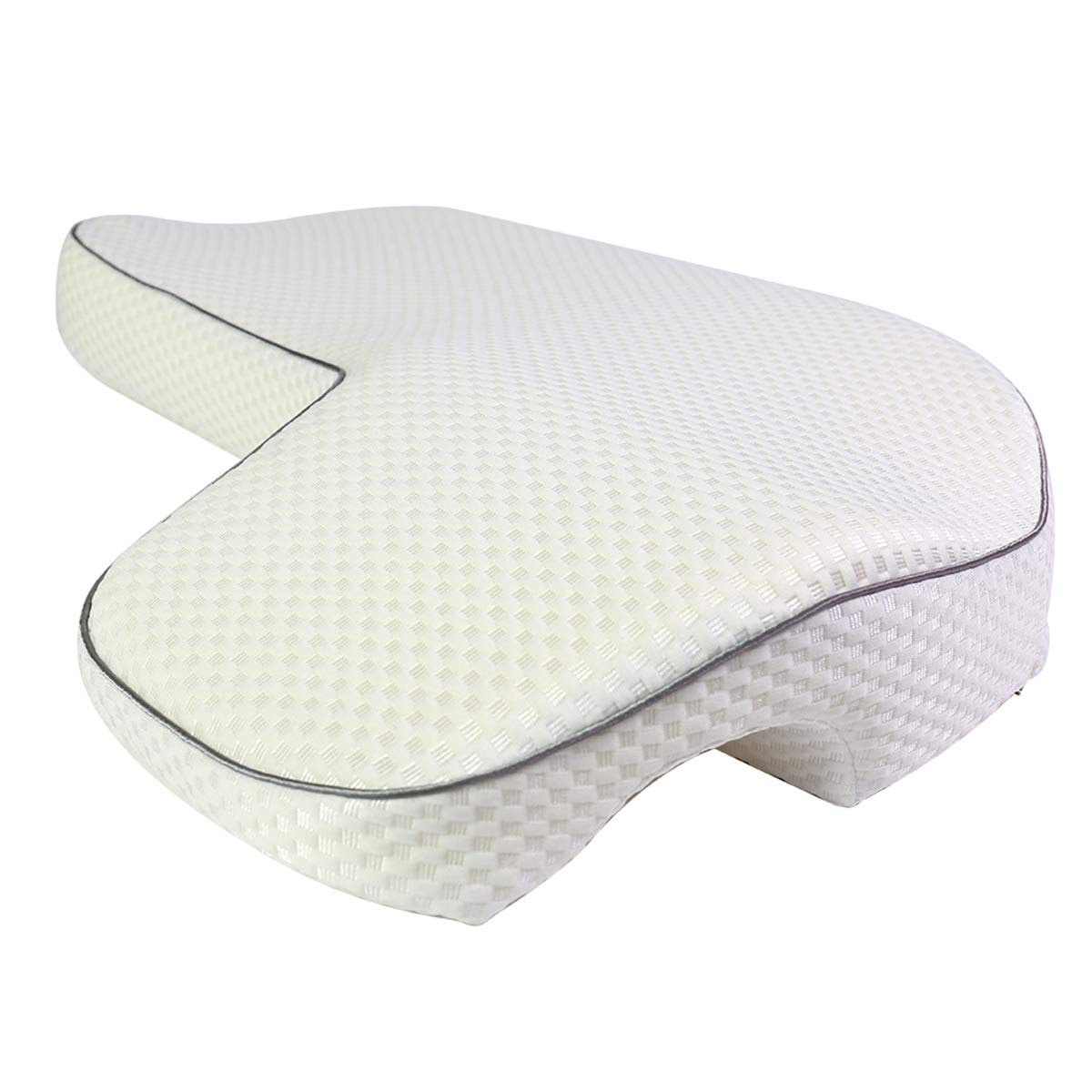 HSJCZMDCouples Pillow,Slow Rebound Memory Foam Office Neck Pillow,Couples Pillow for Adults,Pillowcase Can Be Removed and Cleaned