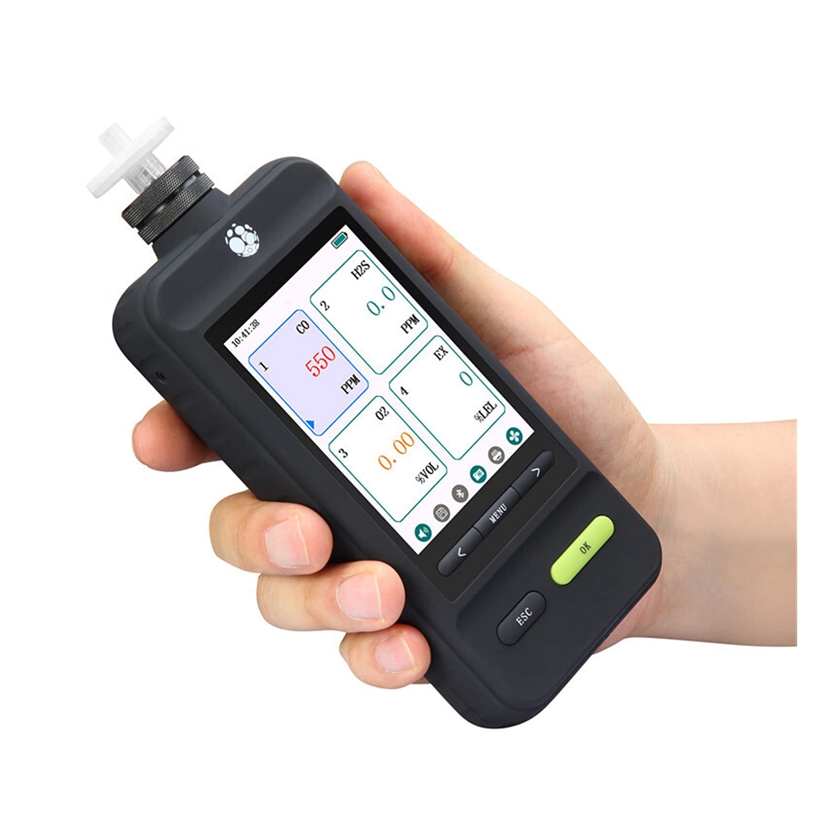 Buy XKSOQPTY Air Quality Monitor Pump Suction VOC Detector Oxygen