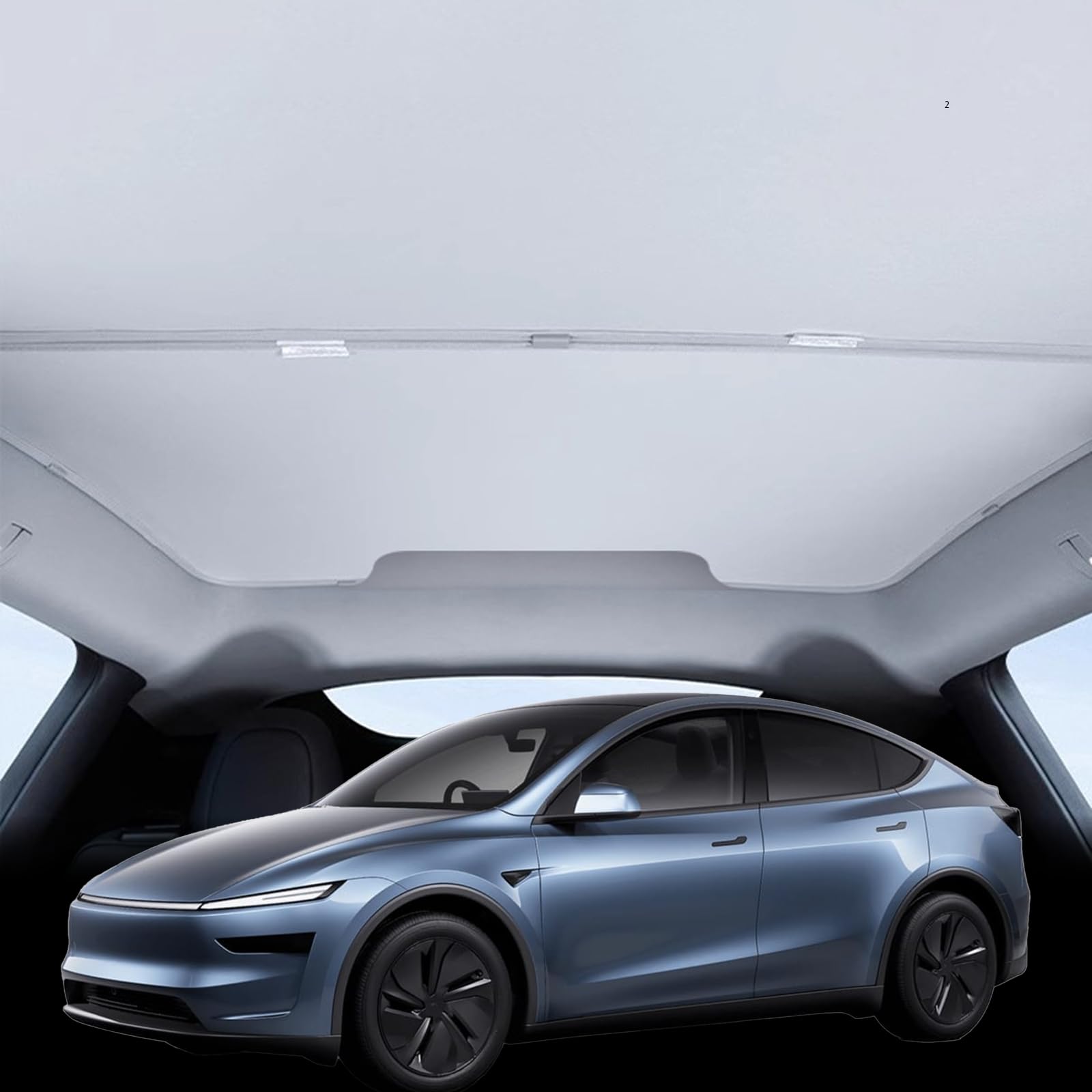 Tesla純正 Model Y Juniper サンシェード Amazon | REEVAA 2025年アップグレード Tesla Model Y
