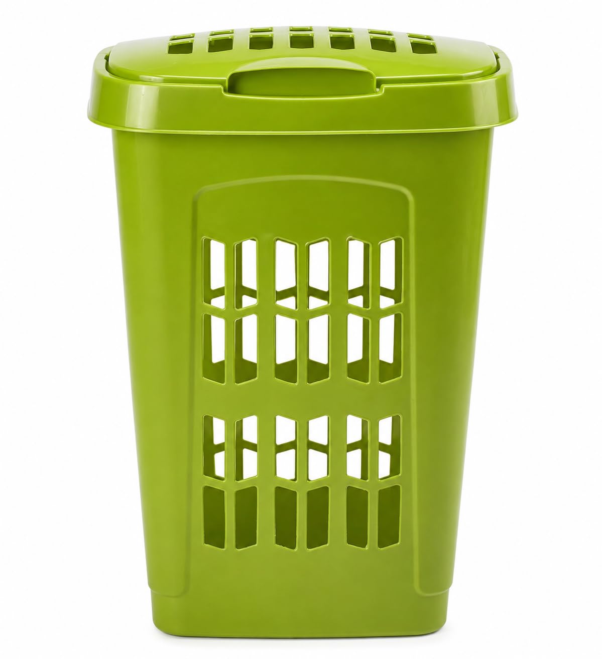 75L Laundry Basket with Lid | Large Plastic Laundry Bin | Laundry Hamper Storage Basket for Clothes Washing | Rectangular Family Size Clothes Hamper for Bedroom, Bathroom & Home