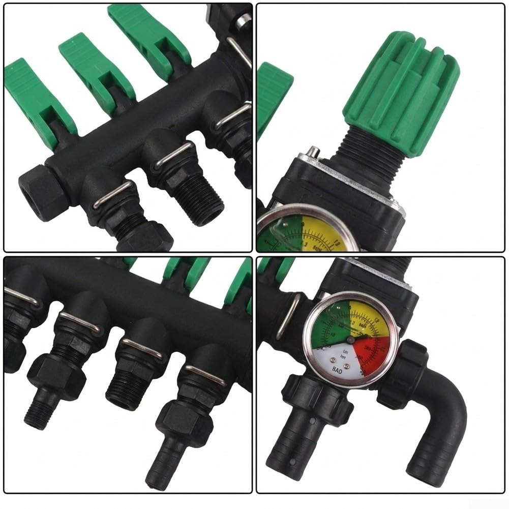 Valvola Spruzzatore 3 Uscite Materiale ABS