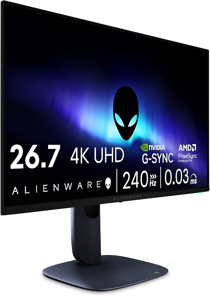 ディスプレイ・モニター本体 Alienware AW2725Q 4k QD-OLED 240hz Alienware 27 Monitor Gaming - AW2725Q, 4K UHD (3840x2160), 240Hz