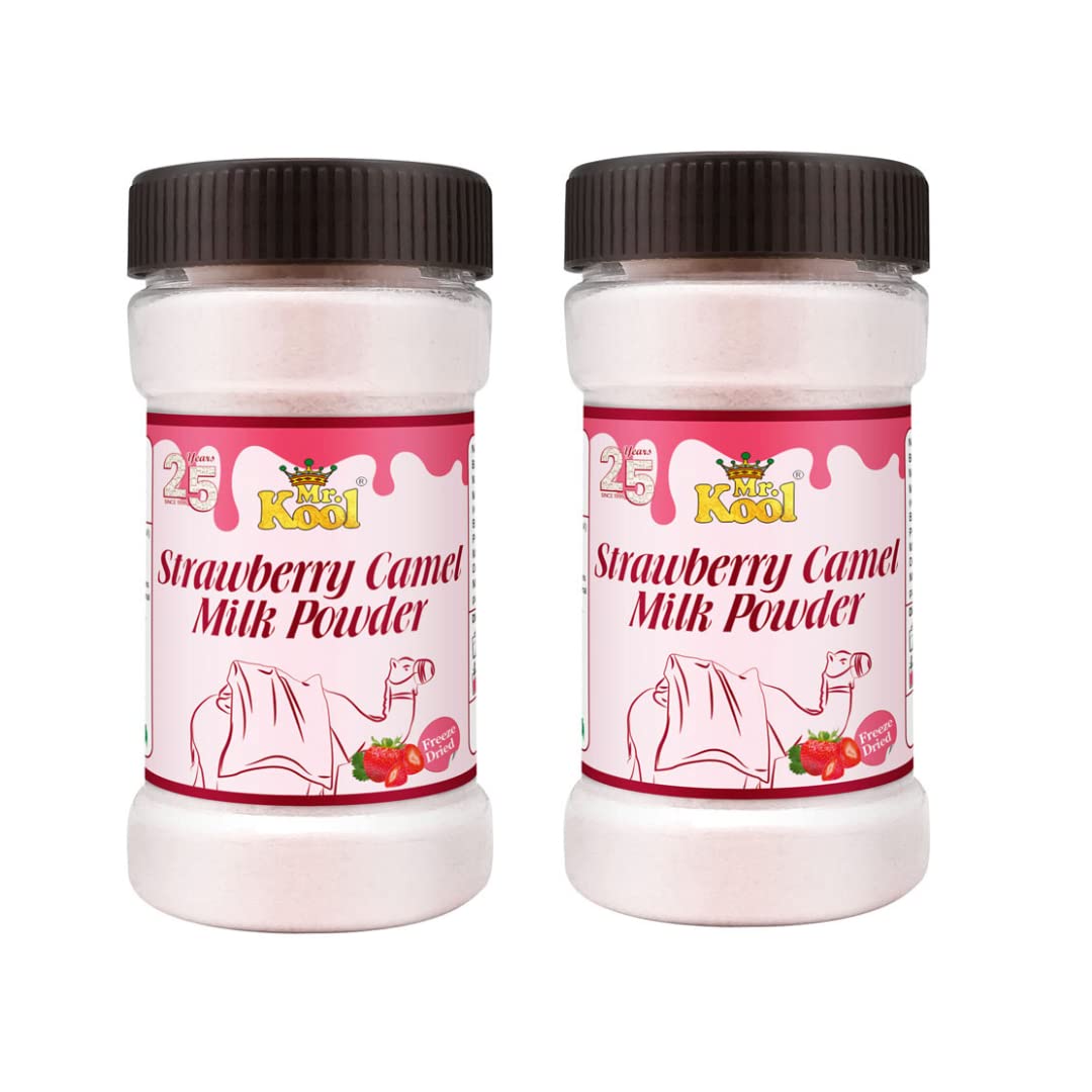 Mr. Kool Camel Milk Powder Strawberry Flavor 50 Gm X 2 Pack