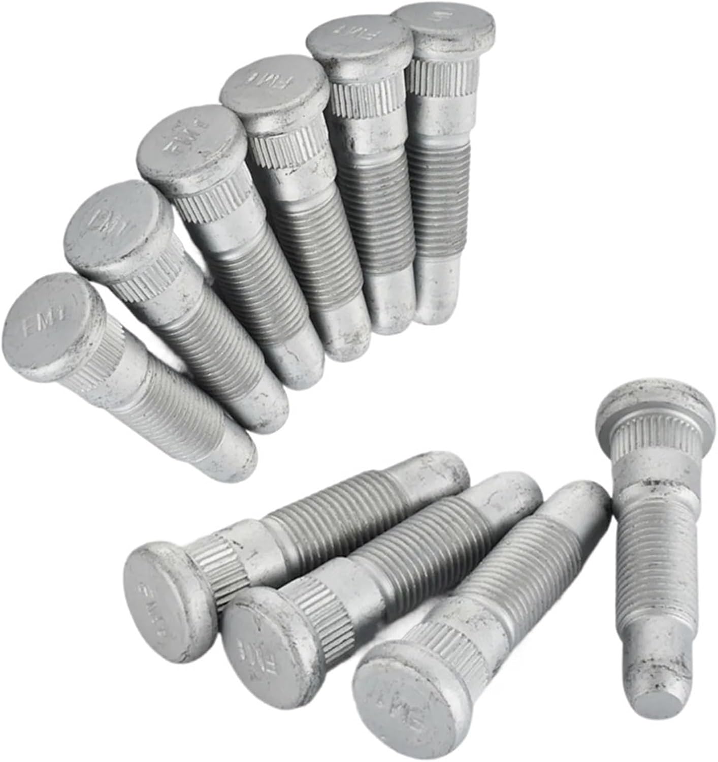 Wheel Studs Replacement Compatible with Chevrolet for Silverado 2500 1999-2004 Wheel Bolt Auto Parts Accessory Bolts to Hold Hubs in Place OEM:11588810 15718996