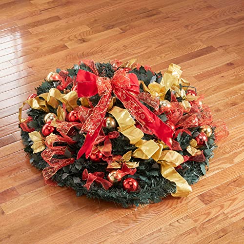 Brylanehome DS-T-150L/3FE(0.51) Fully Decorated Pre-Lit 6 Foot Pop-Up Christmas Tree thumb #5