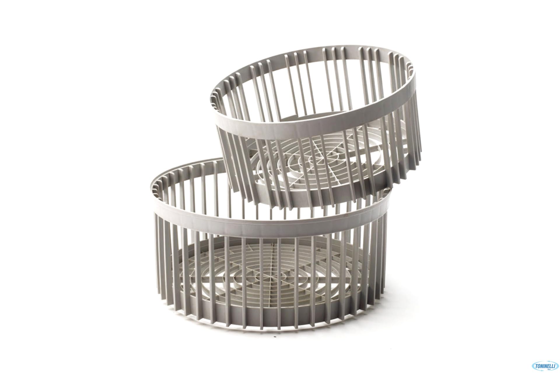 Cestino rotondo CM.35 aperto senza cerchio RBASET35 Marca