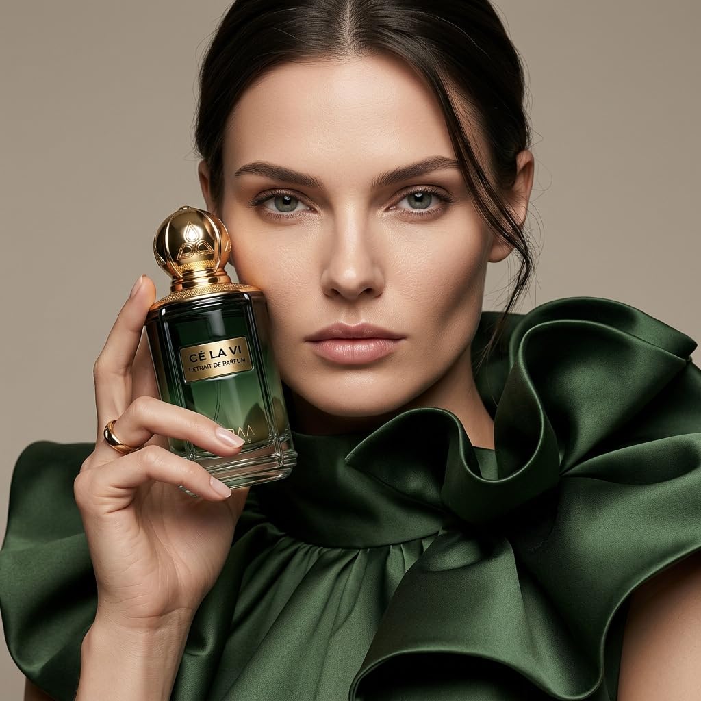 Auraa Desire Ce La Vi Extrait de Parfum, 100 ml, langanhaltendes Vanilleparfüm für Damen und Herren, Safran-Lavendel-Sommerduft für Herren, Libre Le Parfum