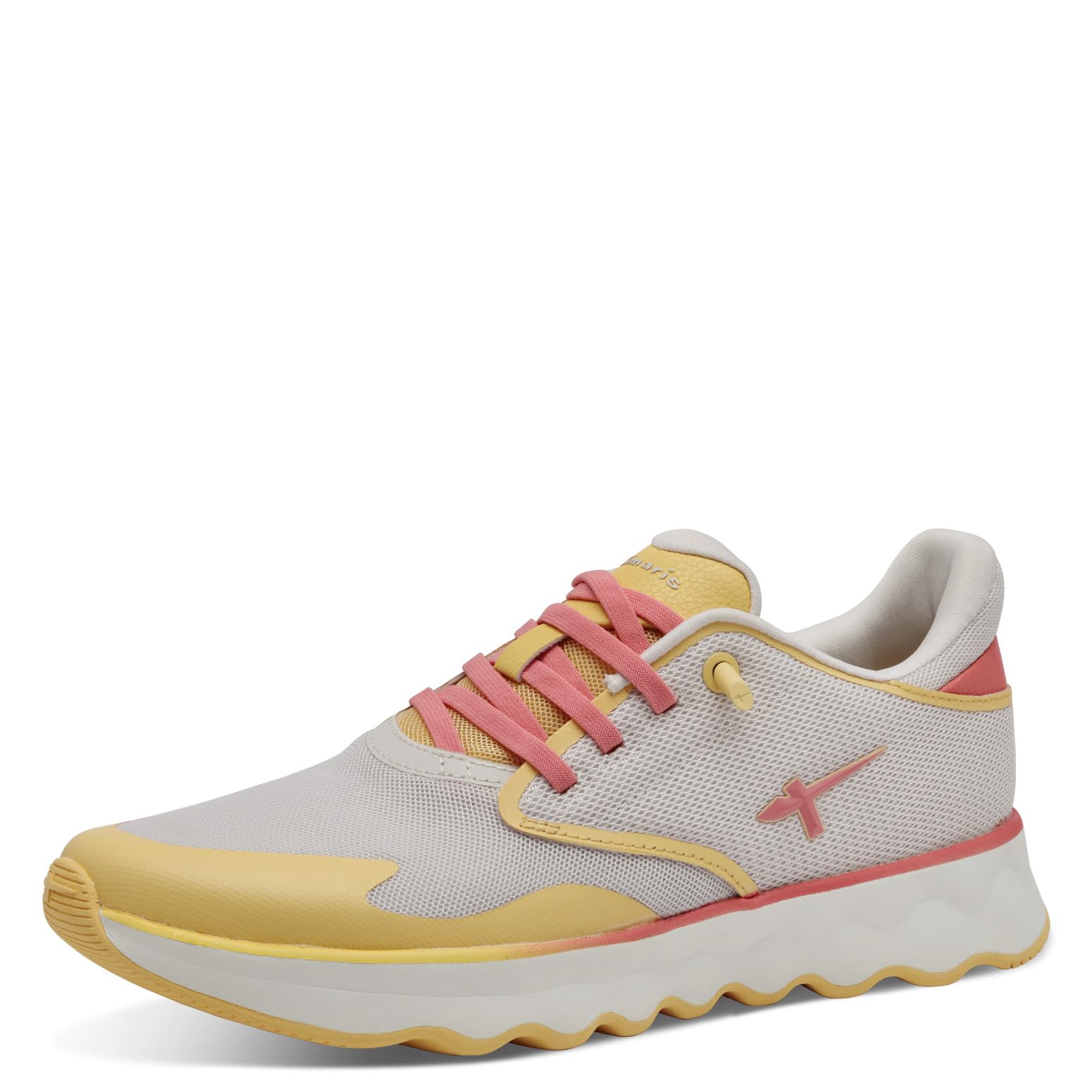 Tamaris Schnürer Damen Vegan sportlich orange,EU 37
