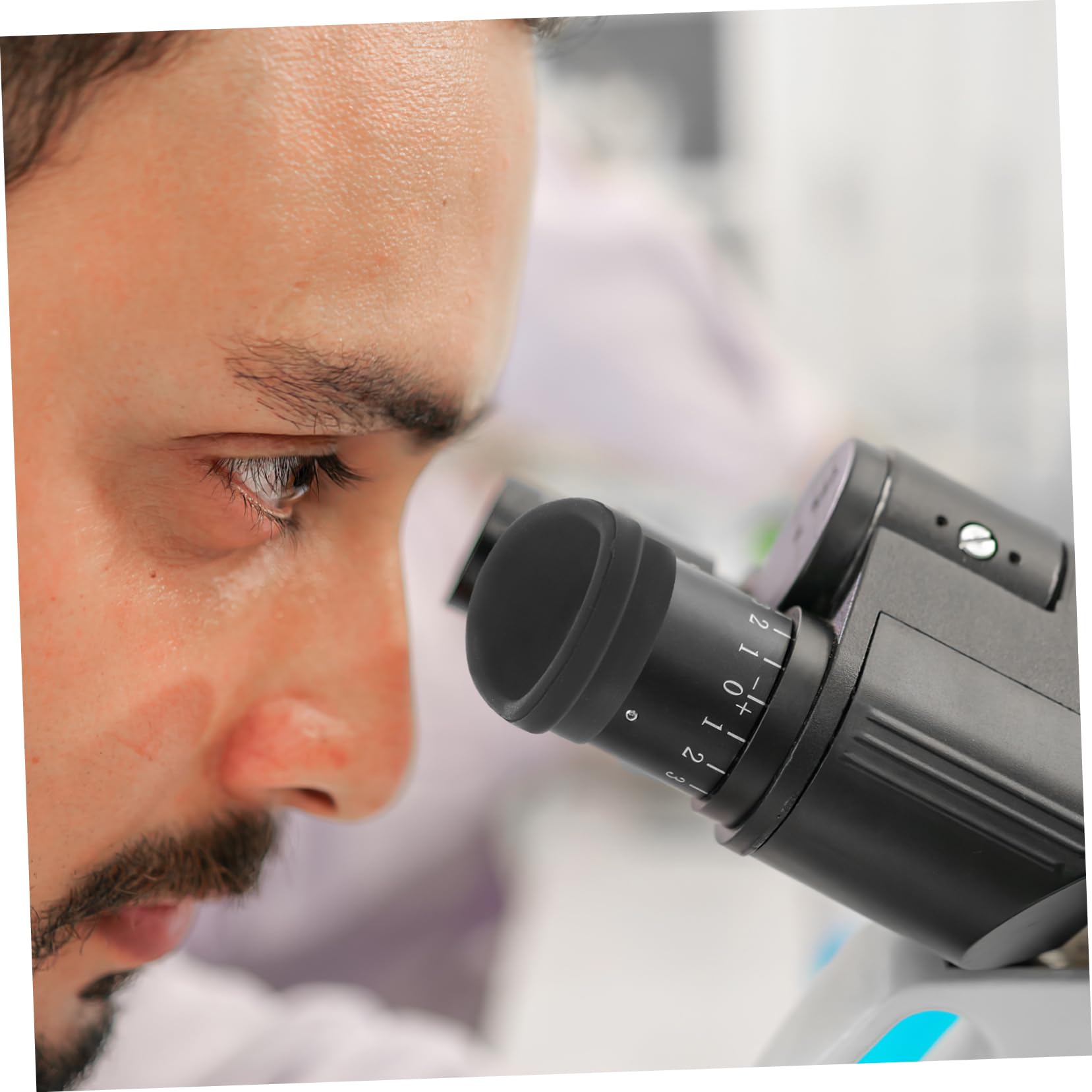 Gogogmee 2pcs Microscope Eyepiece Guards Eye Protectors Eye Shield for Shooting