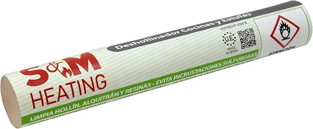 Cartucho Deshollinador para Chimeneas y Estufas - 120 gr