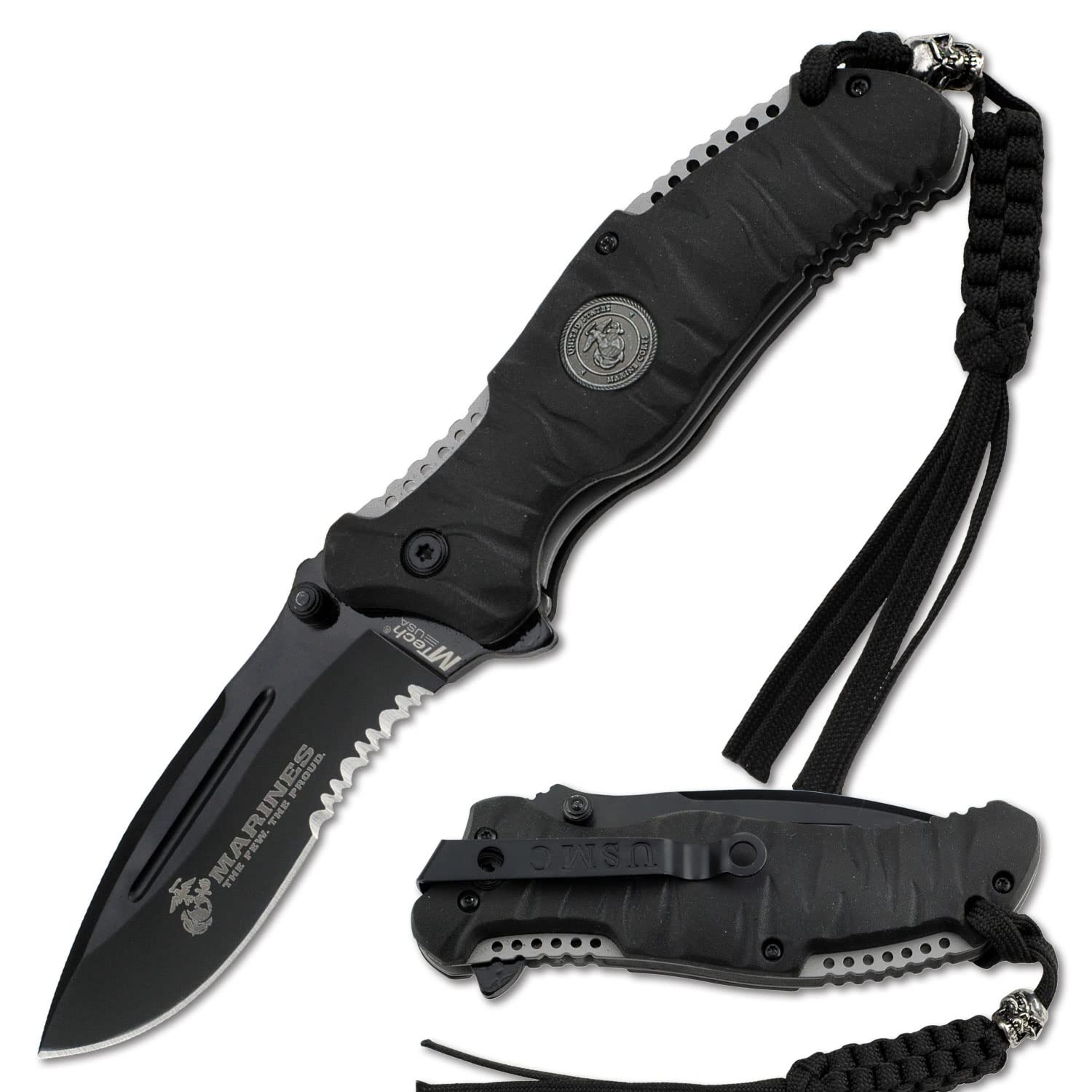Amazon.com : U.S. Marines by MTech USA USA M-1020BK Folding Knife